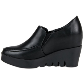 J. Star Elegante Slip-On sko sort 1