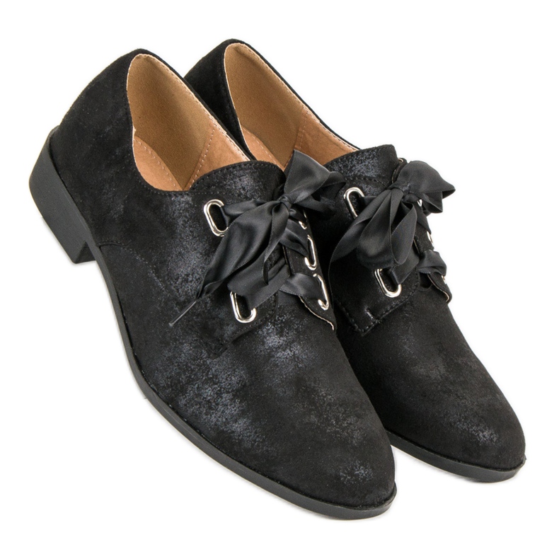 Juliet Bundet brogues sort 1