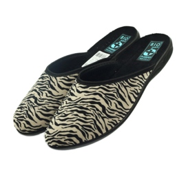 Adanex 15819 velour hjemmesko sort 3