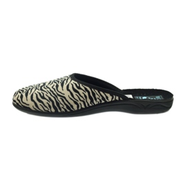 Adanex 15819 velour hjemmesko sort 2