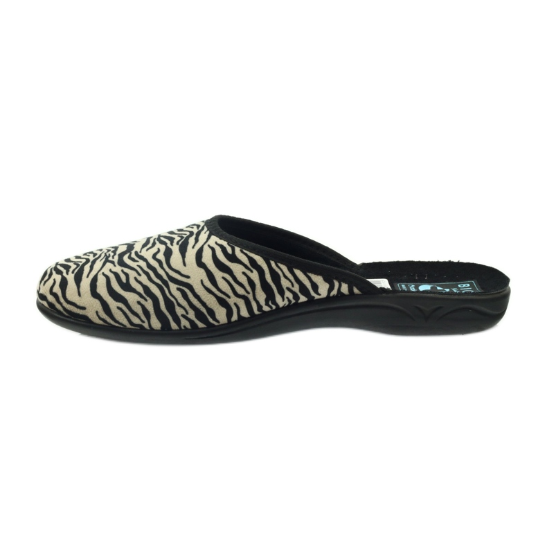 Adanex 15819 velour hjemmesko sort 2
