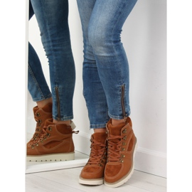 Brune damestøvler 769-PA Camel 1