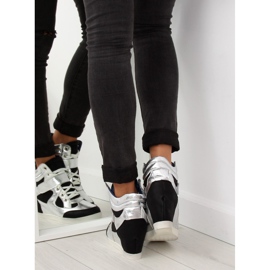 Sort isolerede sneakers 2355 SORT / HVID grå 2