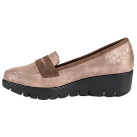 Kylie Kile loafers beige 1