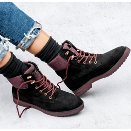 Ideal Shoes Sorte fangere 1