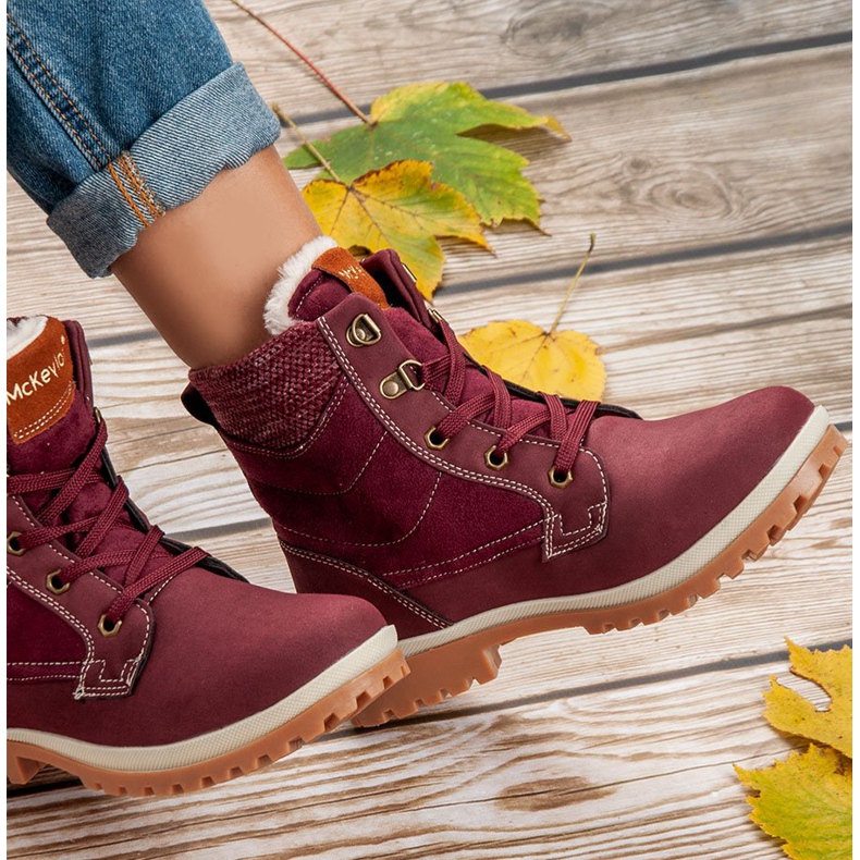 MCKEYLOR maroon Trappers rød 2