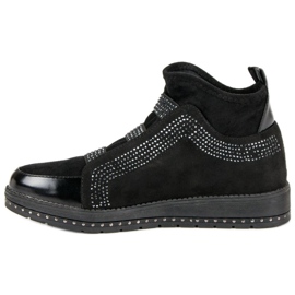 Slip-on sneakers sort 1