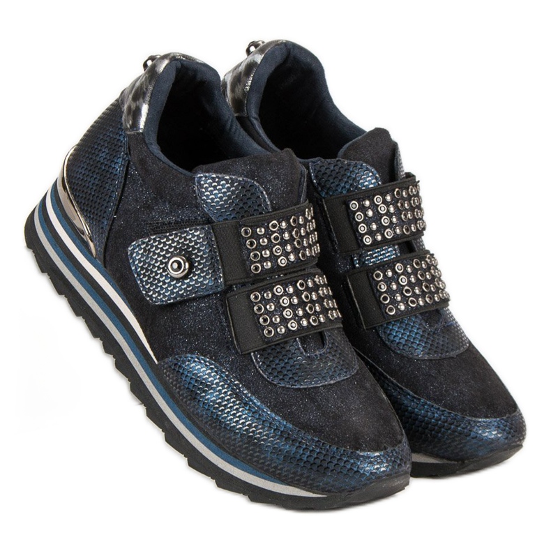 Aclys Støvler. Sneakers blå flerfarvet 2