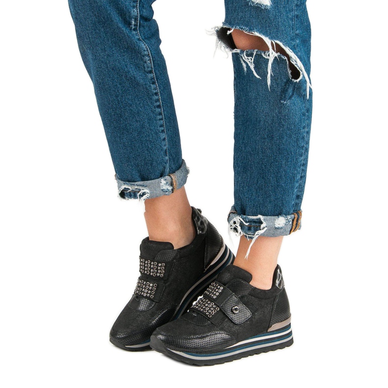 Aclys Støvler. Sneakers sort 1