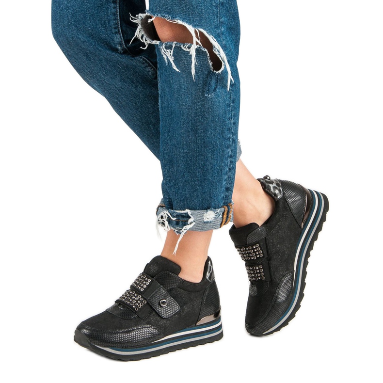 Aclys Støvler. Sneakers sort 2