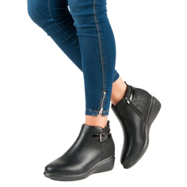 Kylie Komfortable sorte støvler med isolering 6