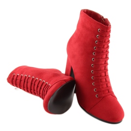 Røde SP03 Røde støvler på en stabil hæl 3