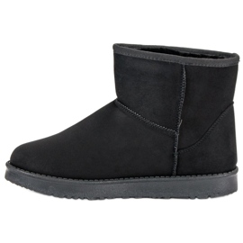 Kylie Slip-on sne støvler sort 1