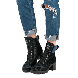 Kylie Velour arbejdere sort 1