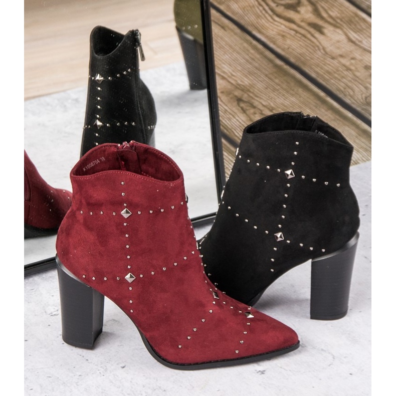 Kylie Suede sorte støvler 1