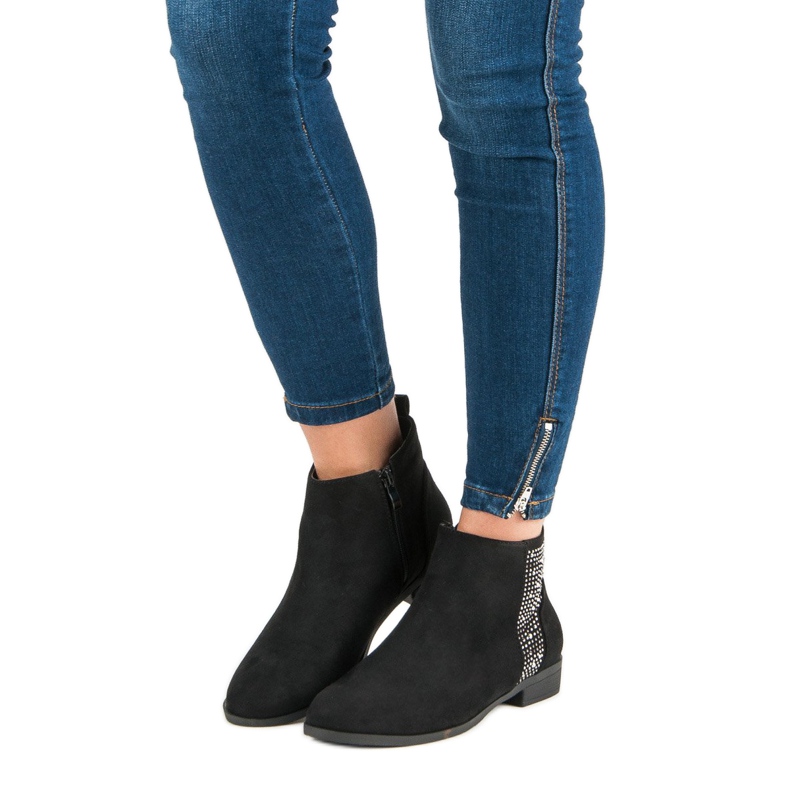 Sergio Todzi Elegante flade støvler sort 1