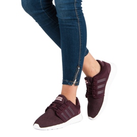 Adidas Cf Qt Racer B43760 rød 1
