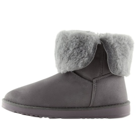 Grå emuser med pompon SP04P Grå 1