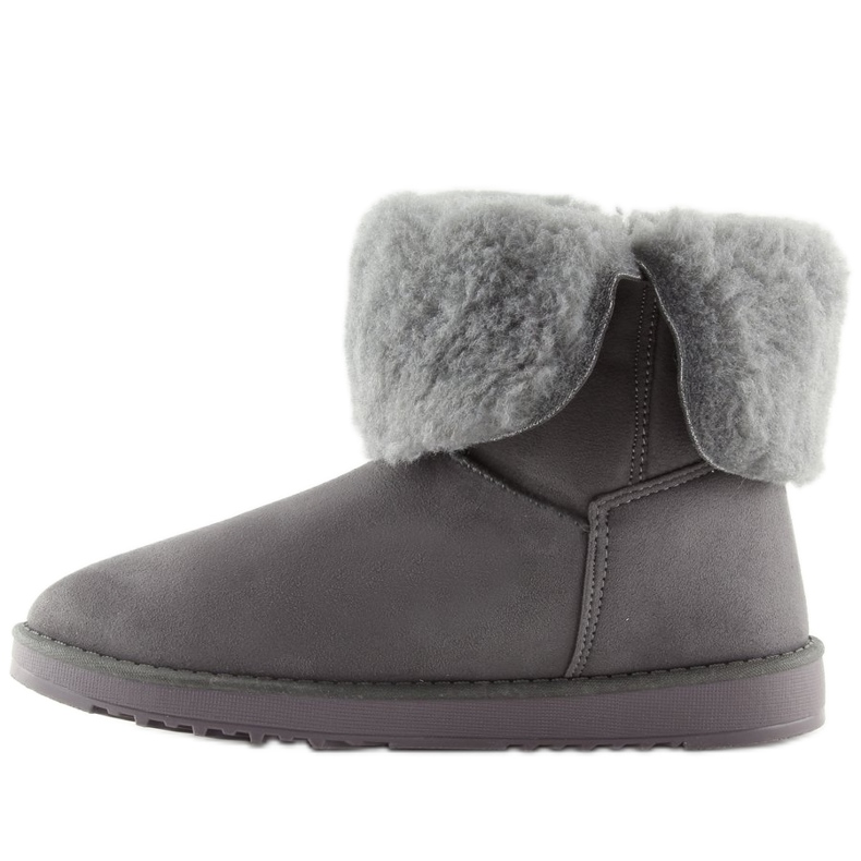 Grå emuser med pompon SP04P Grå 1
