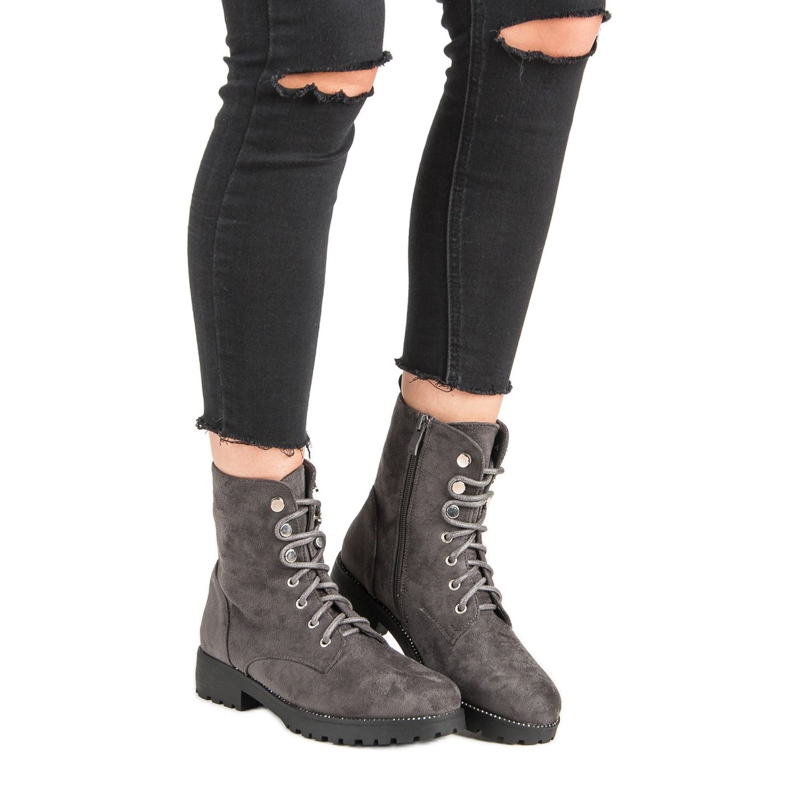 Seastar Suede Trappers grå 1