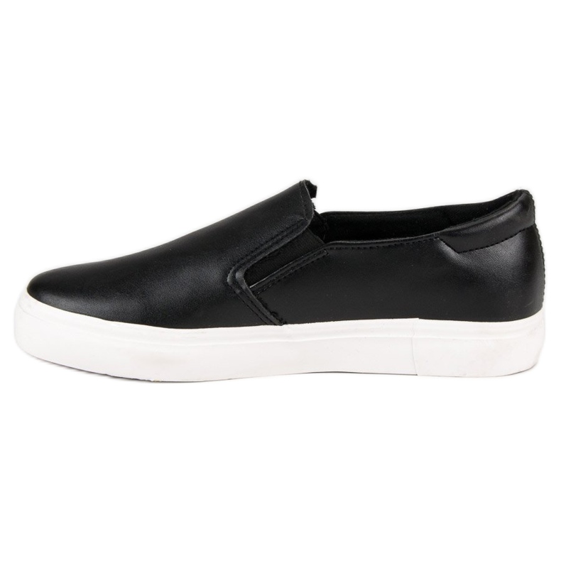 Sort Slip On Sneakers 2