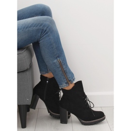 Sort FA175 Sorte høje hæle 1