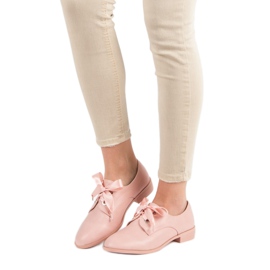 Tina&Co Bundet brogues lyserød 2