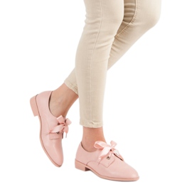 Tina&Co Bundet brogues lyserød 1