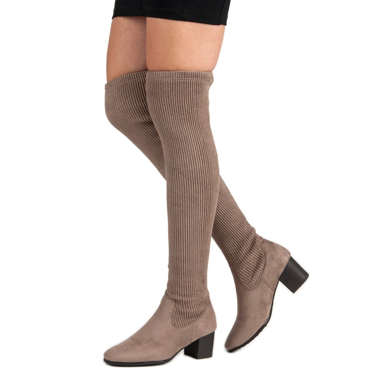 Beige VINCEZA støvler 1