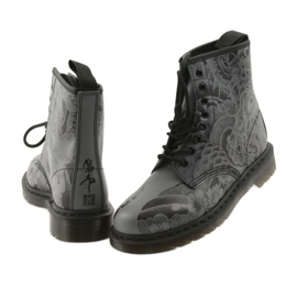 Dr. Martens 1460 OT SORT grå 5