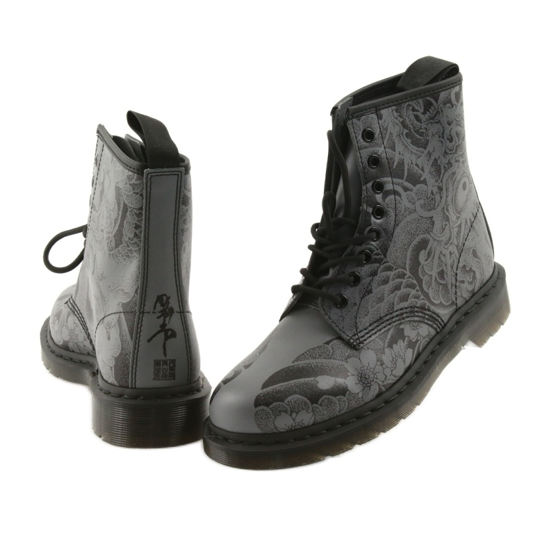 Dr. Martens 1460 OT SORT grå 5