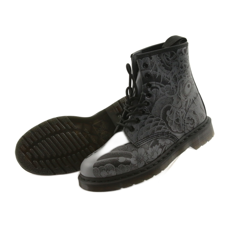 Dr. Martens 1460 OT SORT grå 4