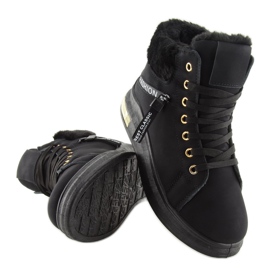 Sort isolerede sneakers W19-25 Sort 1