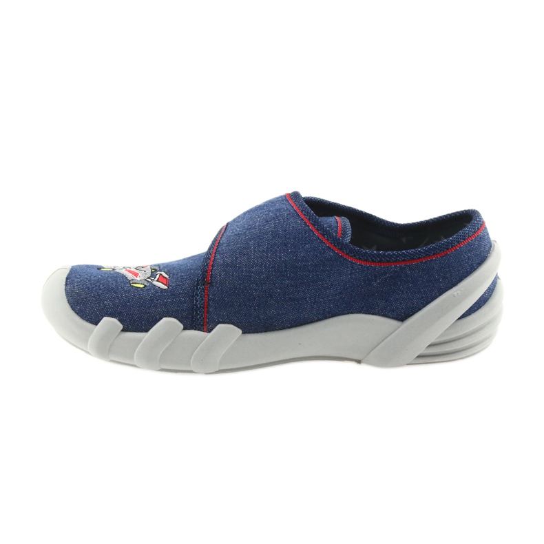 Befado børnesko tøfler 273X235 blå rød 2