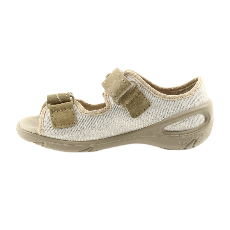 Befado børnesko pu sandaler 065X121 gul 2