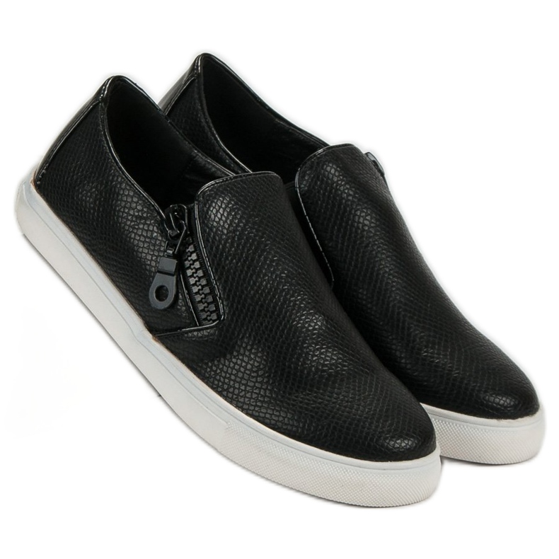 Weide Sorte Slipons 1