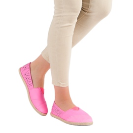 Espadrilles med jetfly lyserød 2