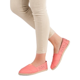 Espadrilles med jetfly lyserød 1