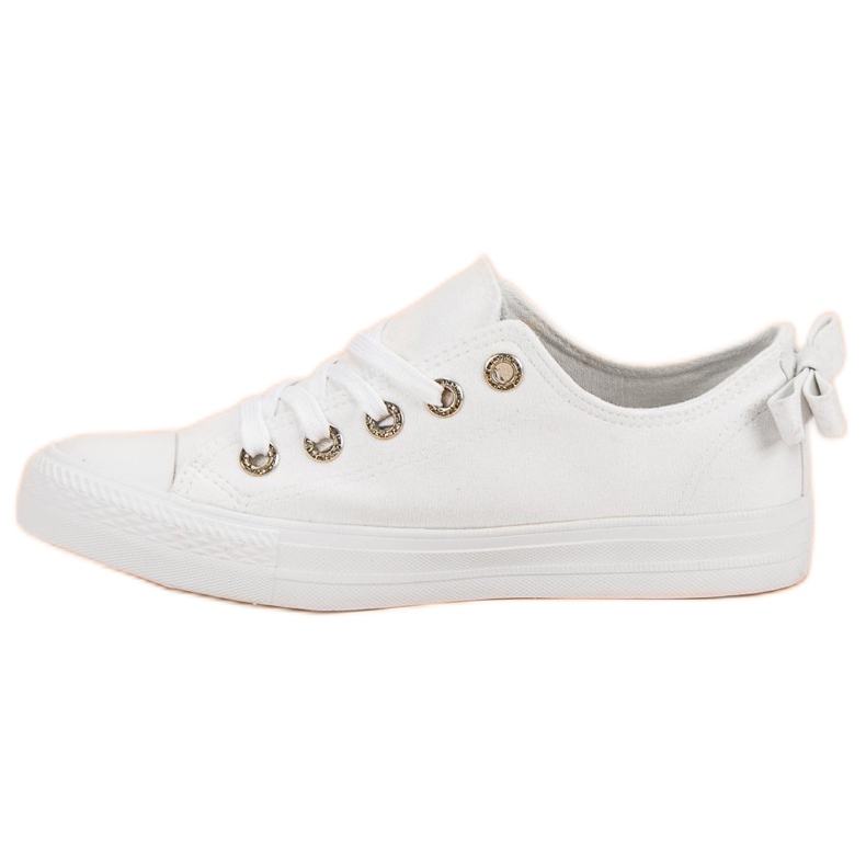 Hvide lave sneakers 1