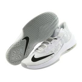 Nike Air Max Infuriate 2 basketballsko hvid hvid 3