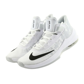 Nike Air Max Infuriate 2 basketballsko hvid hvid 2