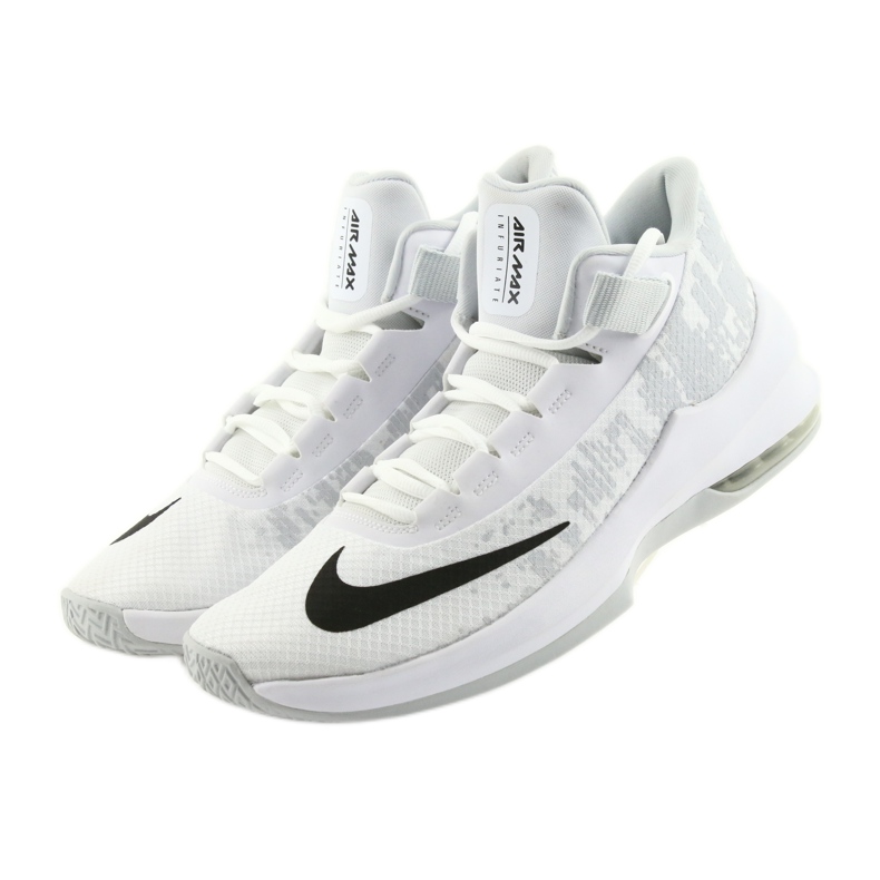 Nike Air Max Infuriate 2 basketballsko hvid hvid 2