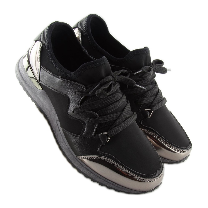 Sorte sportssko 6241 Sort 1