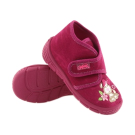 Befado pink børnesko hjemmesko 529P026 lyserød 3