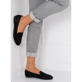 Sorte kvinders loafers 3109 Sort 2