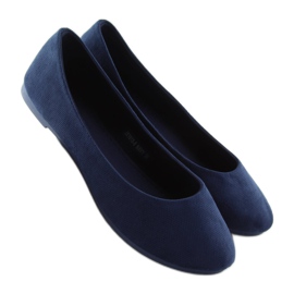 Marineblå ballerinaer til kvinder JX1018 Navy 1