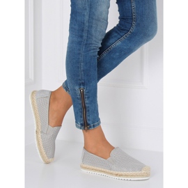Grå Espadriller til kvinder 6602 Grå 1