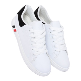 Sort og hvid sneakers til kvinder BL147P Sort 1
