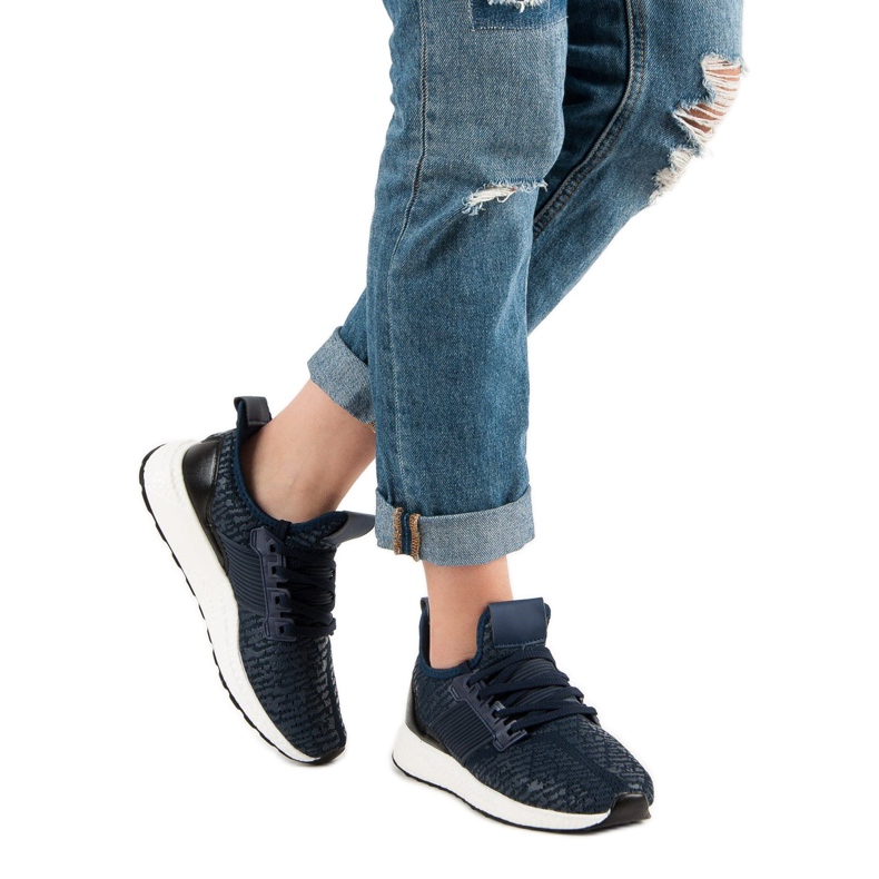 Slip-on sportssko blå 2