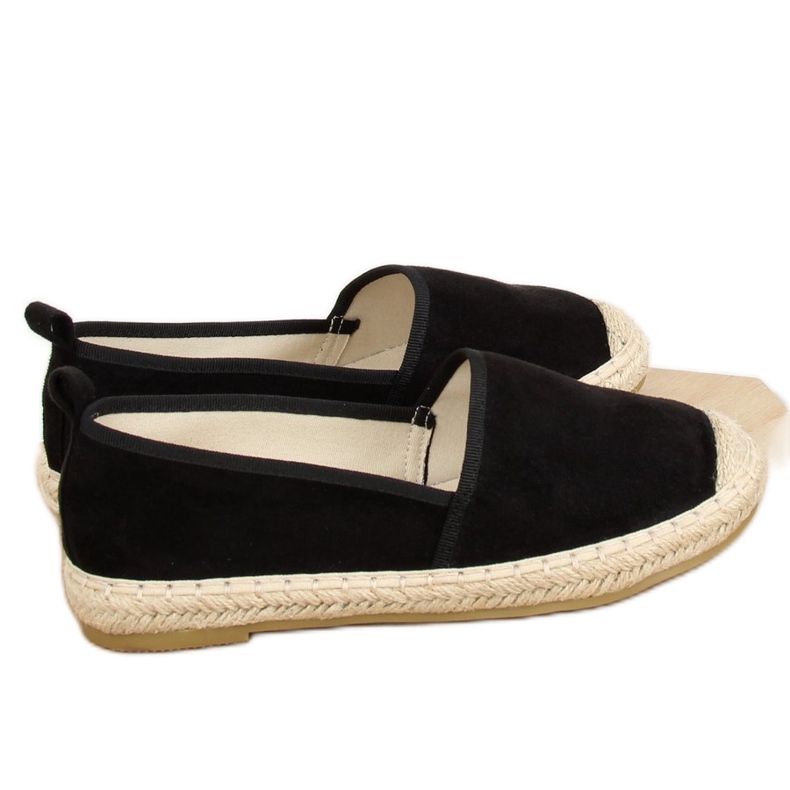 Sorte espadriller til kvinder A615-ESP-1 Sort 1